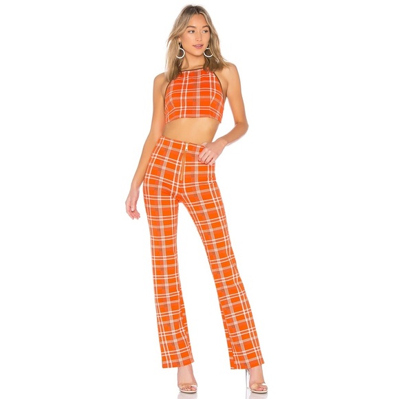 I.AM.GIA - Polaris Pant - Orange Plaid - Picture 1 of 12
